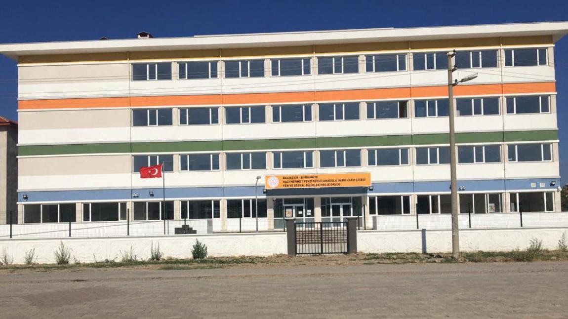 Burhaniye Hacı Mehmet Fevzi Köylü Anadolu İmam Hatip Lisesi Fotoğrafı